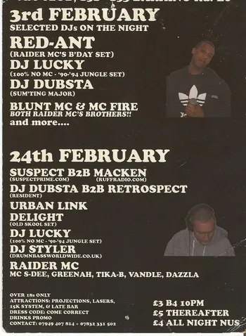 DJ Cy event flyer